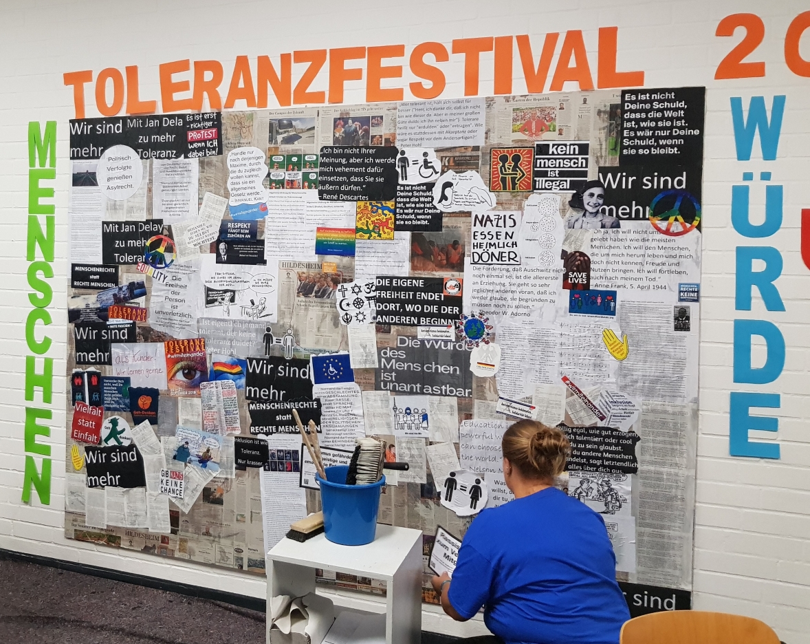 Wandzeitung Festival